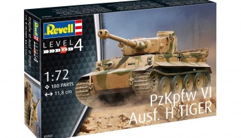 Plastic ModelKit tank 03262 - PzKpfw VI Ausf. H Tiger (1:72) - Revell