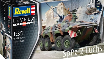 SpPz2 Luchs + 3D Puzzle diorama (1:35) - Revell