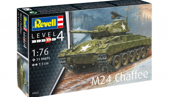 Plastic ModelKit tank 03323 - M24 Chaffee (1:76) - Revell