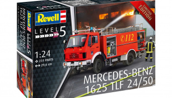 SLEVA 1000,-Kč 40% DISCOUNT - Mercedes-Benz 1625 TLF 24/50 (1:24) Plastic Model Kit truck 07516 - Revell