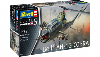 AH1G Cobra (1:32) Plastic Model Kit vrtulník 03821 - Revell