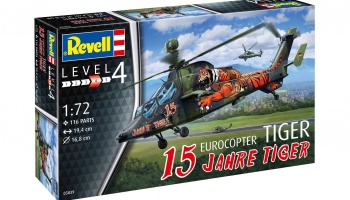 Plastic ModelKit vrtulník 03839 - Eurocopter Tiger - "15 Years Tiger" (1:72) - Revell