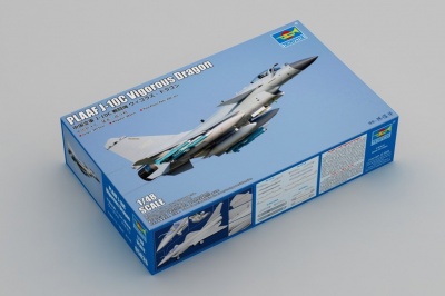 PLAAF J-10C Vigorous Dragon 1/48 - Trumpeter