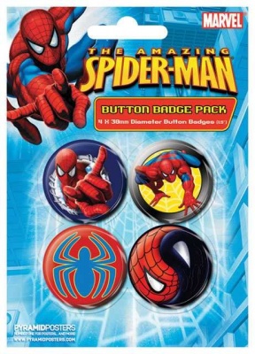 Placka set - Spiderman