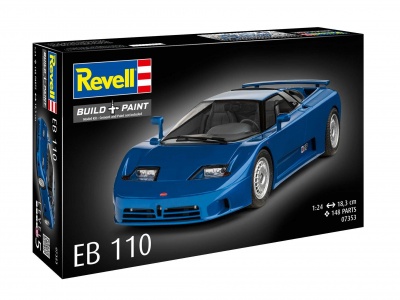 Plastic ModelKit auto 07353 - Bugatti EB110 (1:24) - Revell