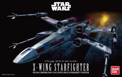 Plastic ModelKit BANDAI SW 01200 - X-Wing Starfighter (1:72) - Revell