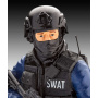 Plastic ModelKit figurka 02805 - SWAT Officer (1:16)