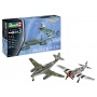 Plastic Modelkit letadla 03711 - Me262 & P-51B (1:72) - Revell