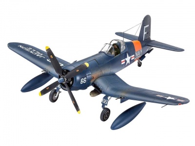 Plastic ModelKit letadlo 03955 - F4U-4 Corsair (1:72) - Revell