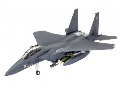 Plastic ModelKit letadlo 03972 - F-15E Strike Eagle & Bombs (1:144)