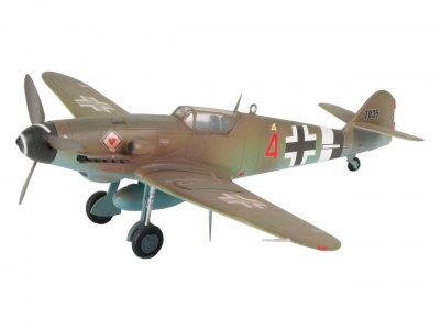 Plastic ModelKit letadlo 04160 - Messerschmitt Bf 109 G-10 (1:72) - Revell