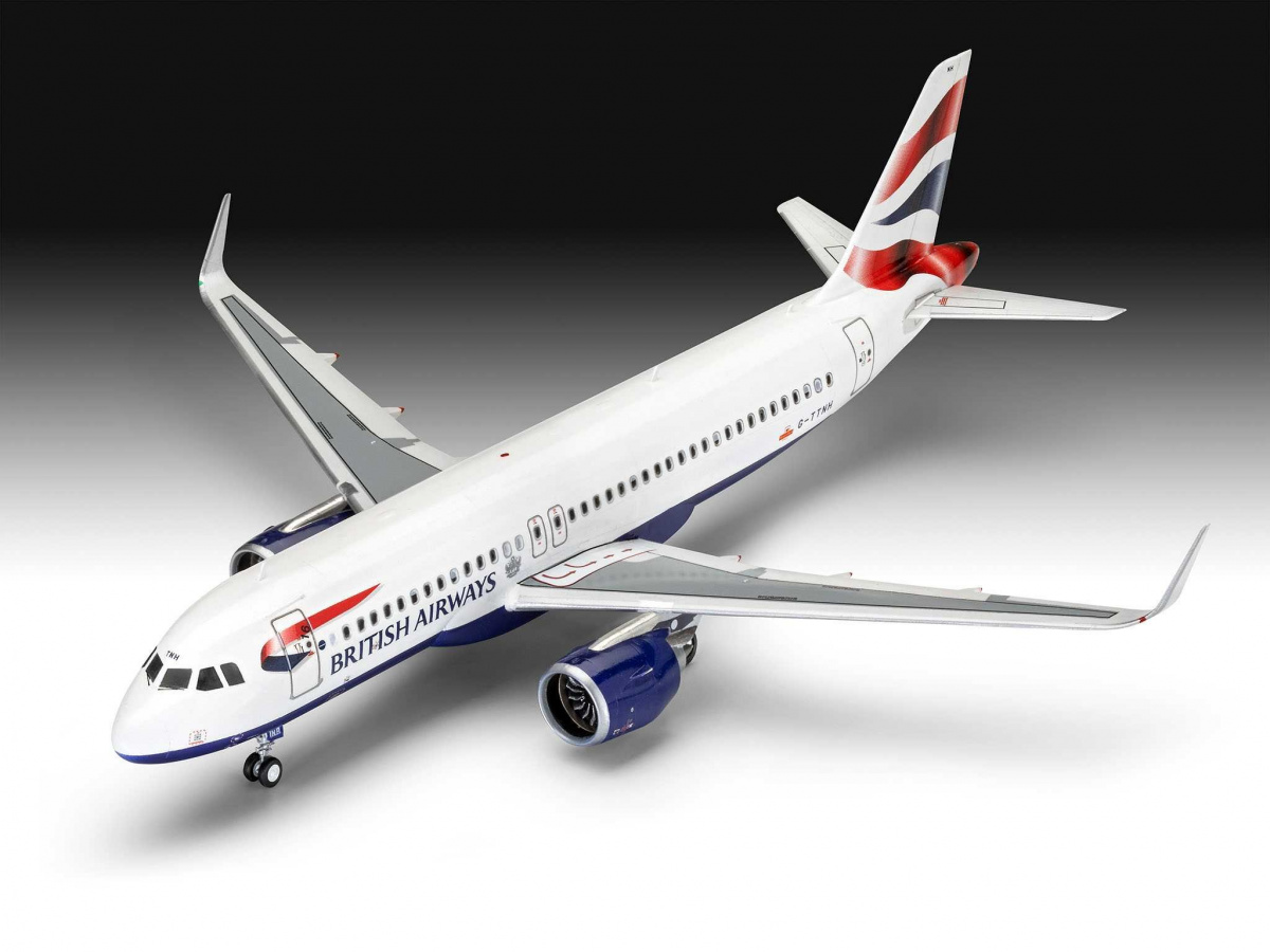 Plastic ModelKit letadlo - Airbus A320 neo British Airways (1:144 ...