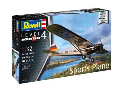 Plastic ModelKit letadlo - Builders Choice Sports Plane (1:32) - Revell