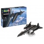 Plastic ModelKit letadlo - Lockheed SR-71 A Blackbird (1:48) - Revell