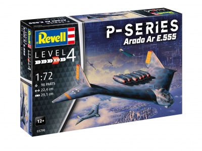 Plastic ModelKit letadlo - P-Series - AR555 (1:72) - Revell
