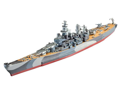 Plastic ModelKit loď 05128 - Battleship U.S.S. Missouri (WWII) (1:1200) - Revell