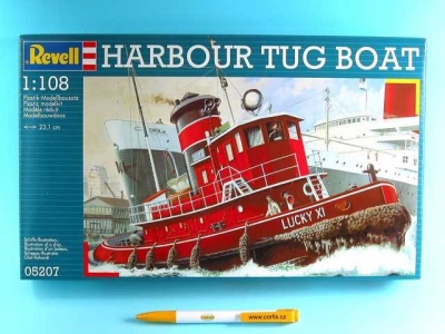 Plastic ModelKit loď 05207 - Harbour Tug Boat (1:108) - Revell