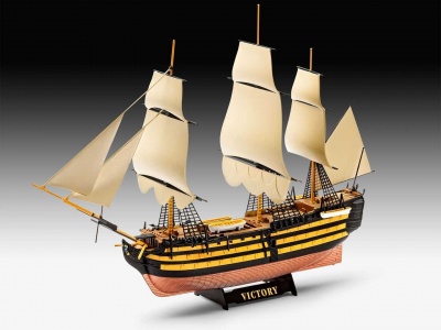 Plastic ModelKit loď 05819 - HMS Victory (1:450) - Revell