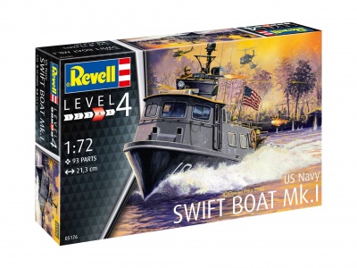 Plastic ModelKit loď - US Navy SWIFT BOAT Mk.I (1:72) - Revell