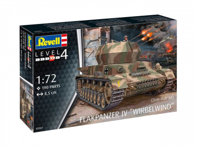 Plastic ModelKit military 03267 - Flakpanzer IV Wirbelwind (2 cm Flak 38) (1:72)