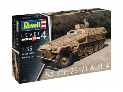 Plastic ModelKit military 03295 - Sd.Kfz. 251/1 Ausf.A (1:35) - Revell