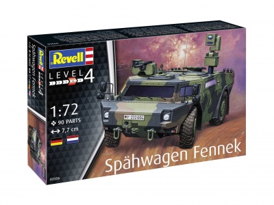 Plastic ModelKit military 03356 - Spähwagen Fennek (1:72) - Revell