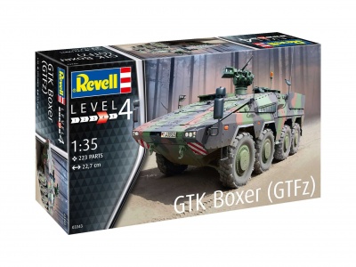 Plastic ModelKit military GTK Boxer GTFz (1:35) - Revell