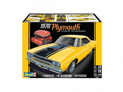 Plastic ModelKit MONOGRAM - 1970 Plymouth Roadrunner (1:24) - Revell