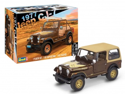 Plastic ModelKit MONOGRAM auto 4547 - Jeep CJ-7 (1:24) - Revell