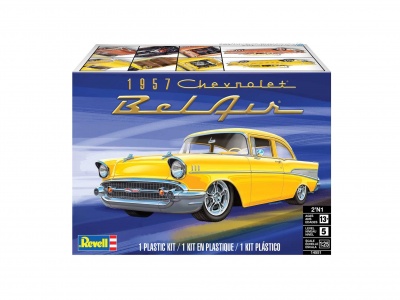 Plastic ModelKit MONOGRAM auto 4551 - 57 Chevy Bel Air (1:25) - Revell