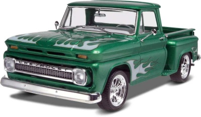 Plastic ModelKit MONOGRAM auto 7210 -  '65 Chevy® Stepside Pickup 2 'n 1 (1:25) - Revell