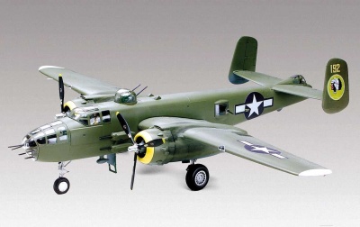 Plastic ModelKit MONOGRAM letadlo 5512 -  B-25J Mitchell (1:48) - Revell