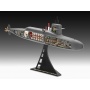 Plastic ModelKit ponorka 05185 - S.S.B. Abraham Lincoln with Interior (1:253) - Revell