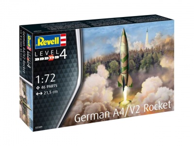 Plastic ModelKit raketa 03309 - German A4/V2 Rocket (1:72) - Revell