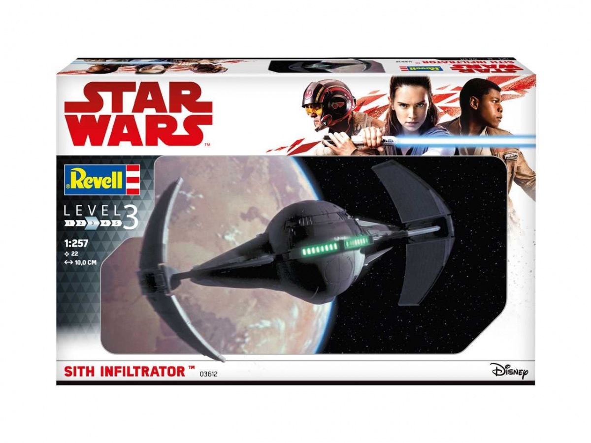 Plastic ModelKit SW 03612 - Sith Infiltrator (1:257) - Revell.