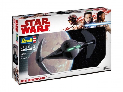 Plastic ModelKit SW 03612 - Sith Infiltrator (1:257) – Revell