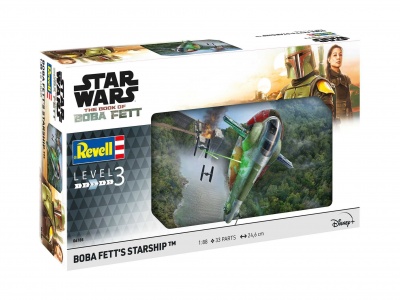 Plastic ModelKit SW 06785 - Boba Fett's Starship™ (1:88) - Revell