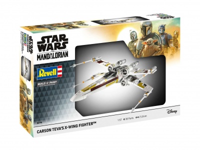 Plastic ModelKit SW 06790 - Carson Teva's X-Wing Fighter: The Mandalorian (1:57) - Revell