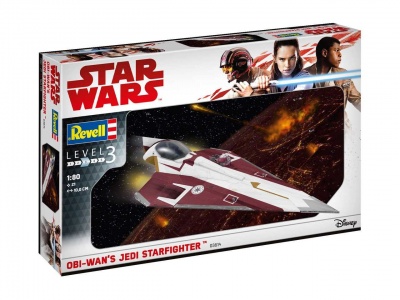 Plastic ModelKit SW - Obi-Wan's Jedi Starfighter (1:80) – Revell