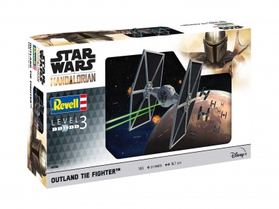 Plastic ModelKit SW - The Mandalorian: Outland TIE Fighter (1:65) - Revell