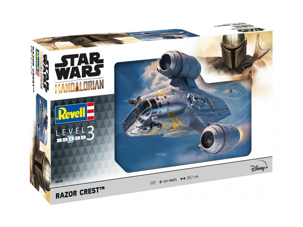 Razor crest plastic model cheap