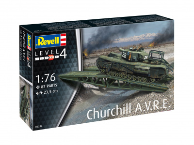 Plastic ModelKit tank 03297 - Churchill A.V.R.E. (1:76) - Revell