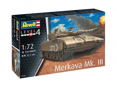 Plastic ModelKit tank 03340 - Merkava Mk.III (1:72) - Revell