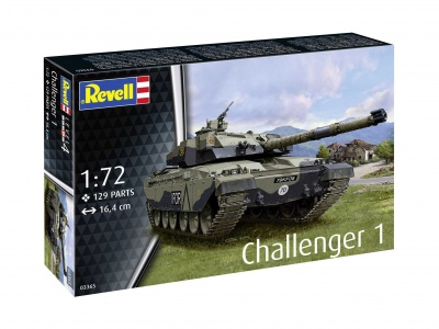 Plastic ModelKit tank 03365 - Challenger 1 (1:72) - Revell