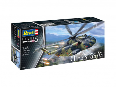Plastic ModelKit vrtulník 03856 - CH-53 GS/G (1:48) - Revell