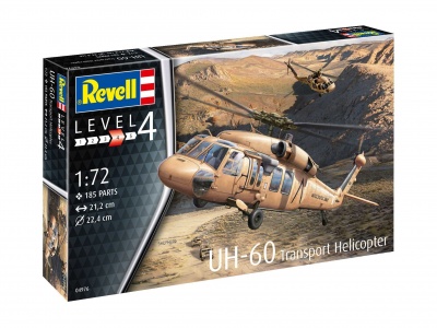 Plastic ModelKit vrtulník 04976 - UH-60 (1:72)