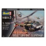 Plastic ModelKit vrtulník 04983 - Bell UH-1H Gunship (1:100) - Revell