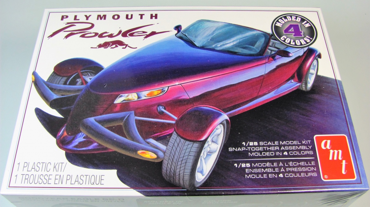 AMT 38255 Plymouth Prowler With Trailer Model Kit for sale online 