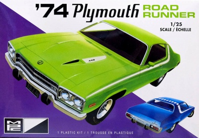 Plymouth Road Runner 1974 1/25 - MPC