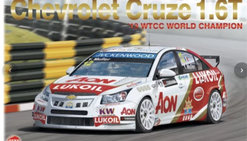 SLEVA 22% DISCOUNT - Chevrolet Cruze 1.6T '13 WTCC World Champion Racing Series 1/24 - NuNu Models
